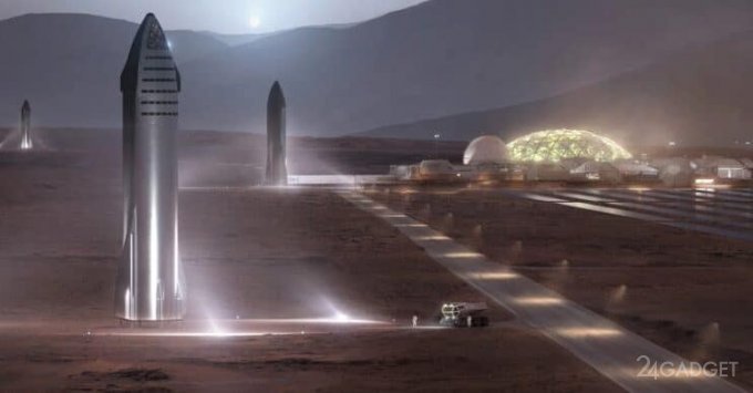 Маск намеревается отправить на Марс 1000 кораблей в течение 20 лет