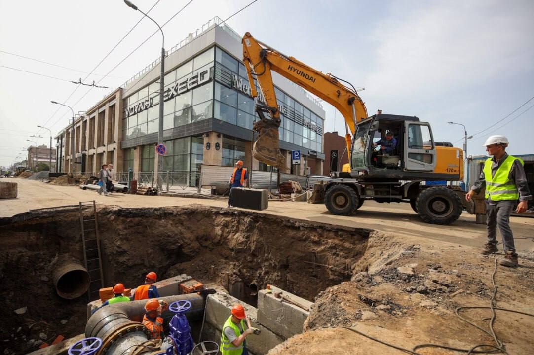 В Казани обновят 18 км труб водопроводной сети
